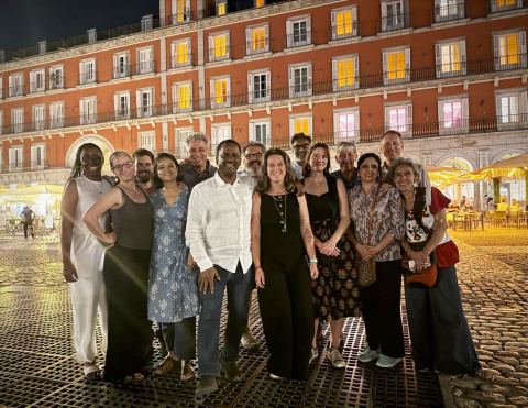 ETC Group board and staff group photo, Plaza Mayor, Madrid ETC Group board and staff group photo, Plaza Mayor, Madrid
